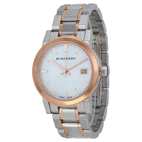 burberry rose gold tone stainless steel watch|burberry watch stainless steel new.